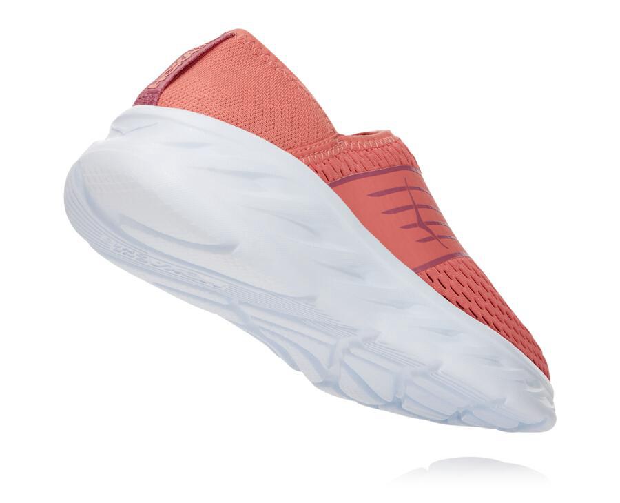 Hoka One One Sandale Damske Oranžové/Biele - ORA Recovery - 15026-HDQC